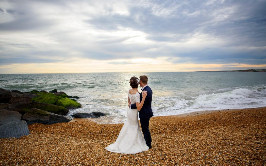 English Wedding Photos at Milford On Sea