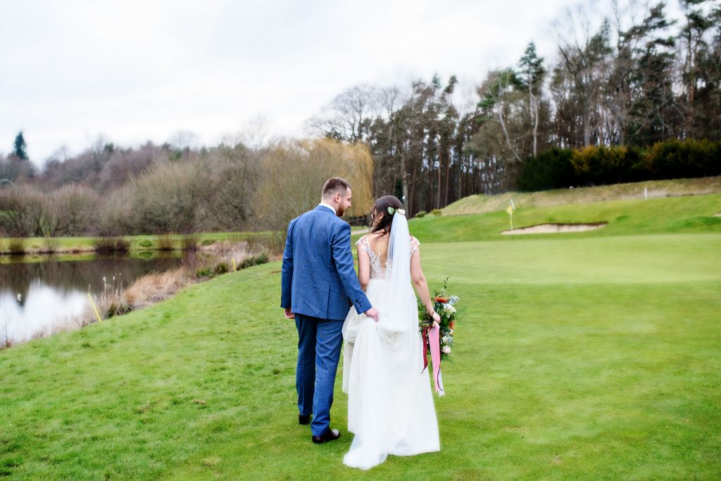 English Wedding Photos at Westerham Golf Club