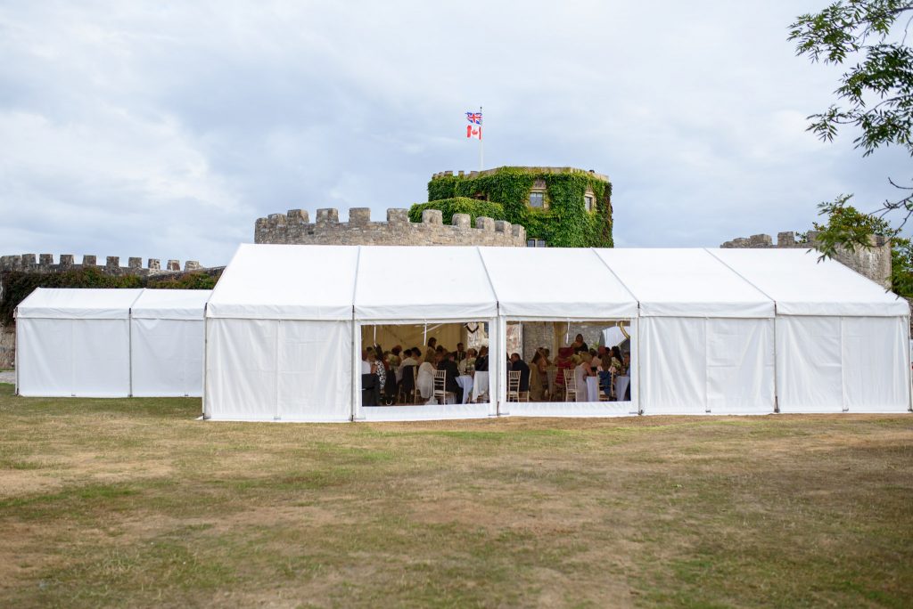 English Wedding Photos at Walton Castle